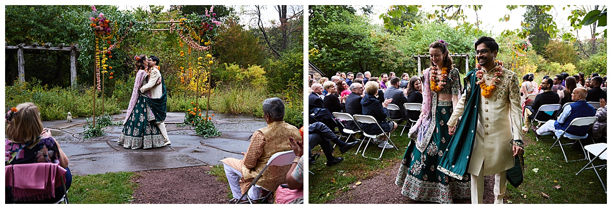 Wedding pictures at Bowman's Hill Wildflower Preserve, New Hope PA. Indian Wedding. 